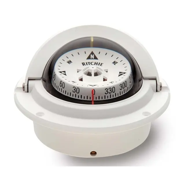 RITCHIE Nedfellbart kompass, F82 Sort - Rose: 76mm 