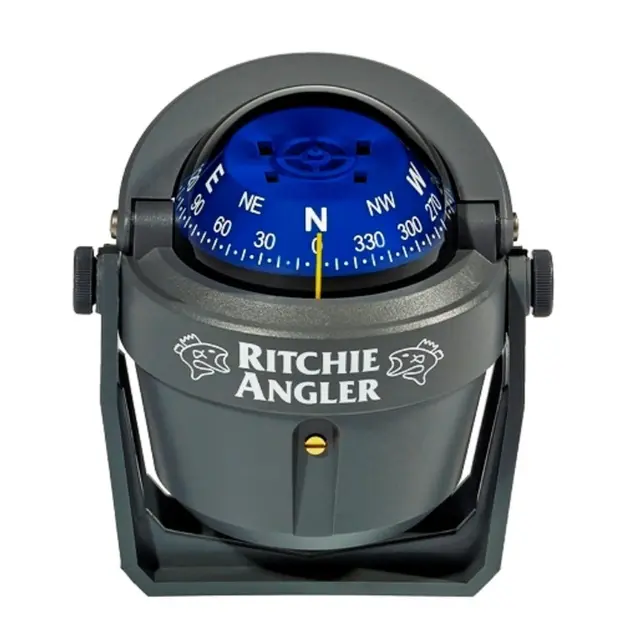 RITCHIE Brakett montert kompass RA91 Grå - Rose: 70mm 