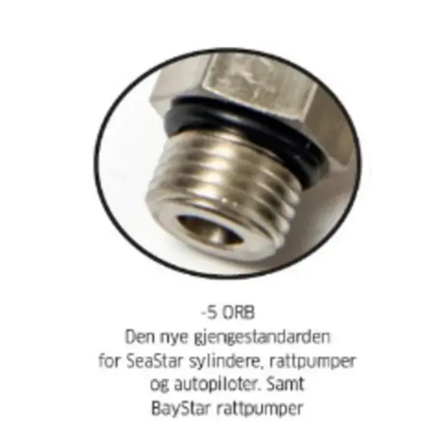 TELEFLEX Nippelsett for Verado HF6013 - 2stk 