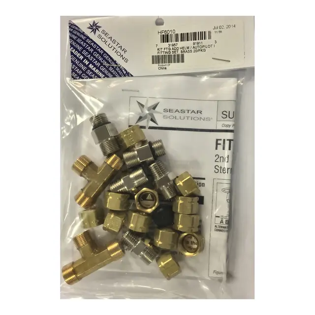 TELEFLEX Mont.sett for 2 styrep./Autopil HF6010: ORB-5 / 3/8" Tube 