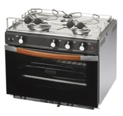 ENO Komfyr Gascogne, 3 Bluss, Grill Rustfri ovn med grill