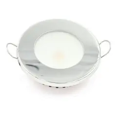 AUROLED Downlight LED - syrefast ring Kan dimmes 3,6W - 3000K . &#216;72mm