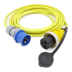 TREM Landstr&#248;mskabel 16A m/ RATIO plugg &amp; CEE