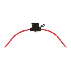 TREM Vanntett sikringsholder ATC (Alarm) 1 sikring - IP66 - m/ LED intaktvarsling