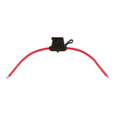 TREM Vanntett sikringsholder ATC (Alarm) 1 sikring - IP66 - m/ LED intaktvarsling