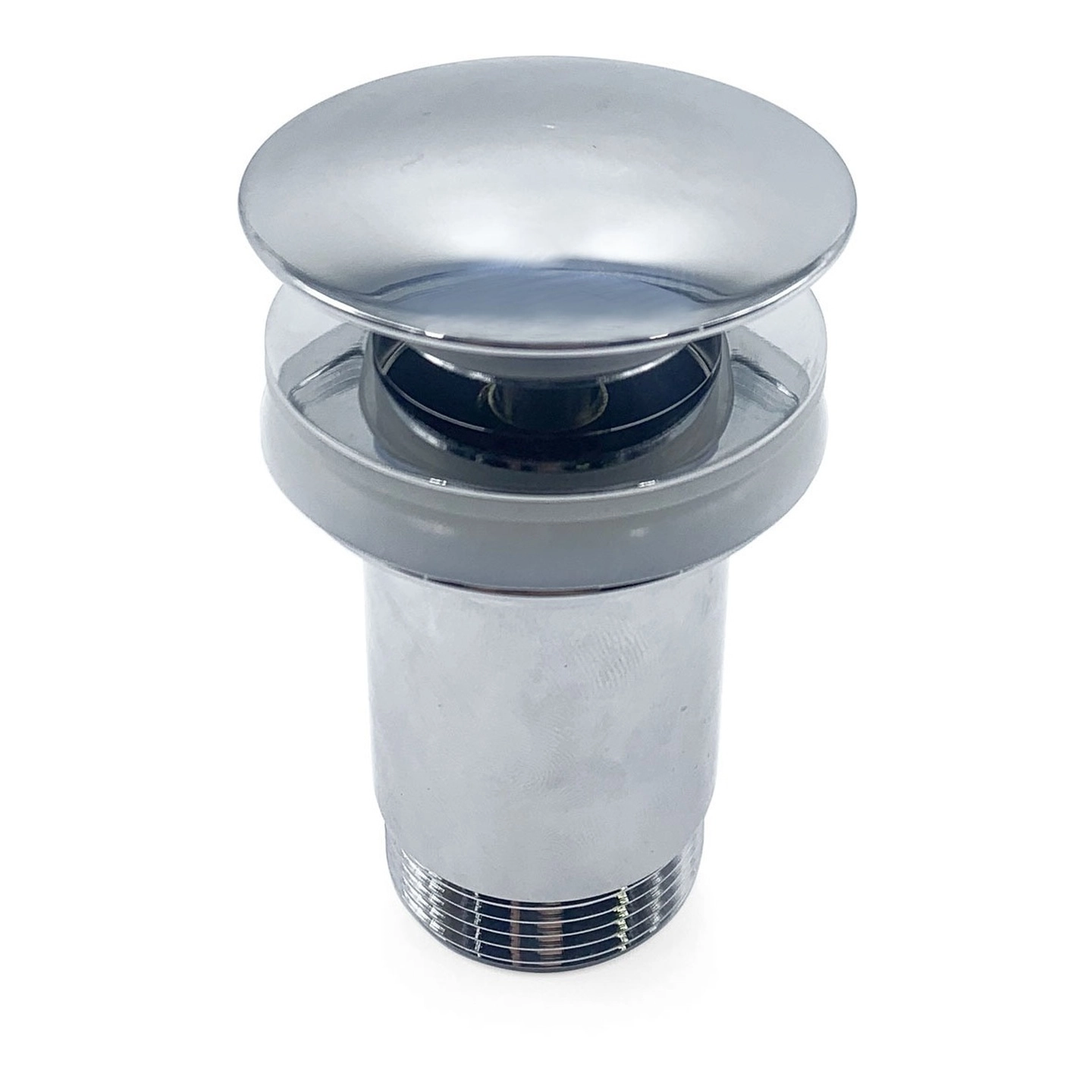 TREM Avløp i forkrommet messing 1 1/4" - til glassvask