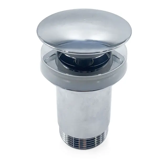 TREM Avløp i forkrommet messing 1 1/4" - til glassvask 