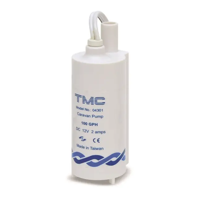 TMC Nedsenkbar pumpe - 15,8 L/m 12V - 2A - liten lensepumpe 