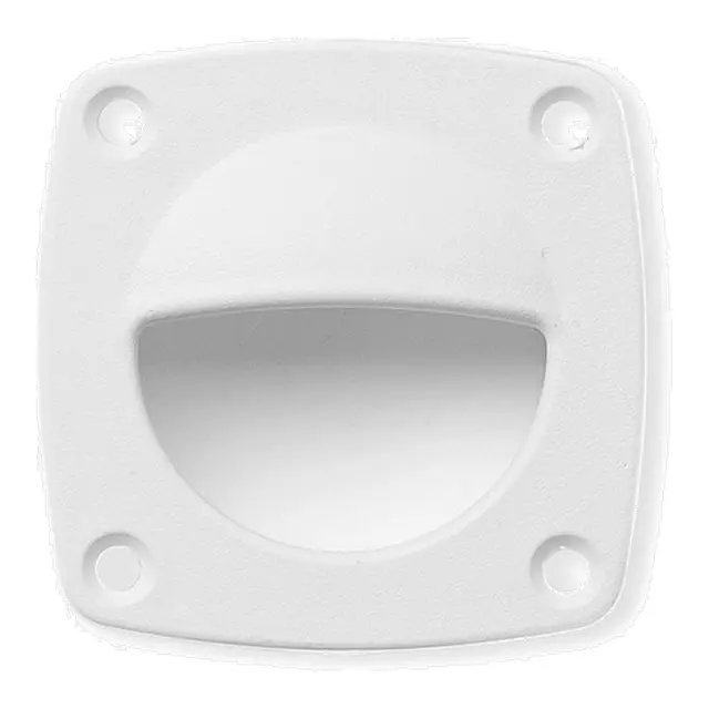 TREM Håndtak Hvit Gulvhåndtak ABS plast 57x57mm 