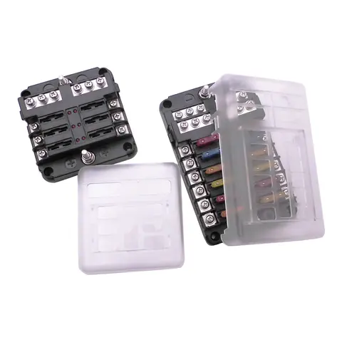 Sikringsboks ATC / 3-30Ah m/ LED indikator