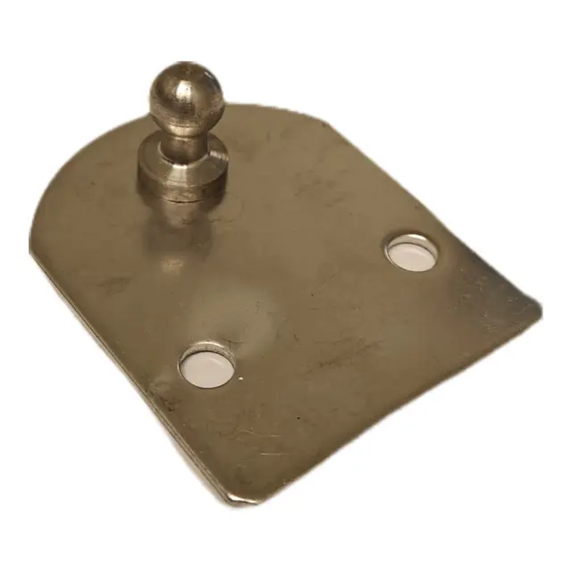 TREM Gassdemperbrakett 316 48x58mm - 10mm kule 