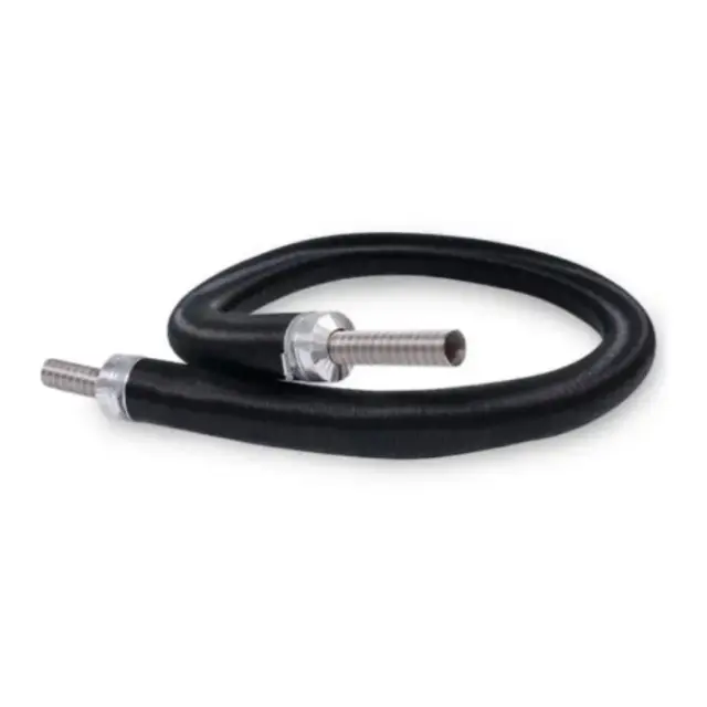 Eksosslange - isolert m/ lyddemper 24mm Avgasslyddemper - 220cm 