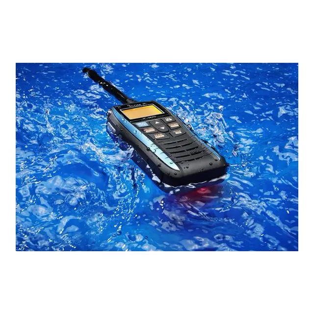 ICOM Håndholdt VHF, IC-M25 #25 Blue Flyter og blinker i vann 