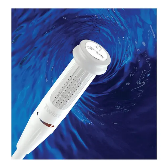 WHALE Dusjsystem for dekk "Twist Mixer" Kaldt/Varmt vann - Innfellbar 