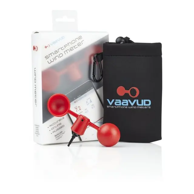 VAAVUD Vindmåler "Mjolnir", hvit for iPhone/iPad & Android 