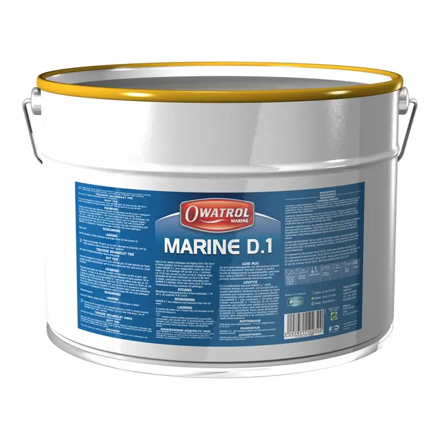 OWATROL Marine Treolje D-1 - 10 L Silkematt finish 
