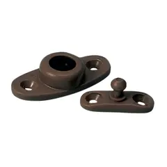 D&#248;rholder - 3 delt Nylon/gummi