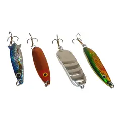 Fiskesluker, 4pk Abbor + Gjedde, Kyst