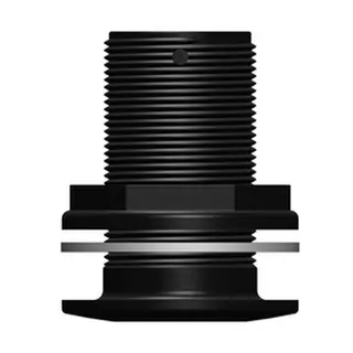 TRUDESIGN Skroggjennomføring 1½" 90418 - Sort 