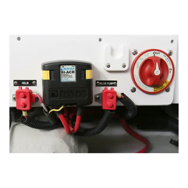 BLUE SEA SYSTEMS bryter + skillerele Ip66 - komplett pakke 