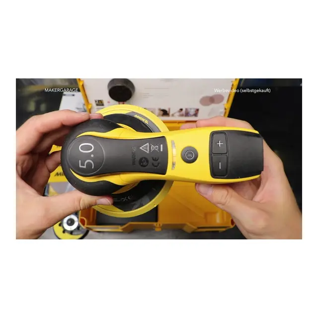 MIRKA DEROS II 5650CV Rondellslipemaskin 125/150mm skive - 5,0 mm utkast 