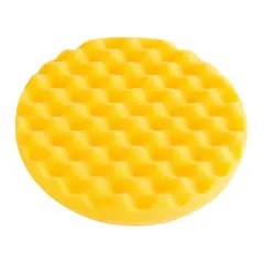 MIRKA Polerpad Svamp Pro - &#216;150mm 2 stk - Gul Vaffelm&#248;nster