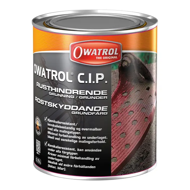 OWATROL C.I.P. Rusthindrende grunning 0,75l 