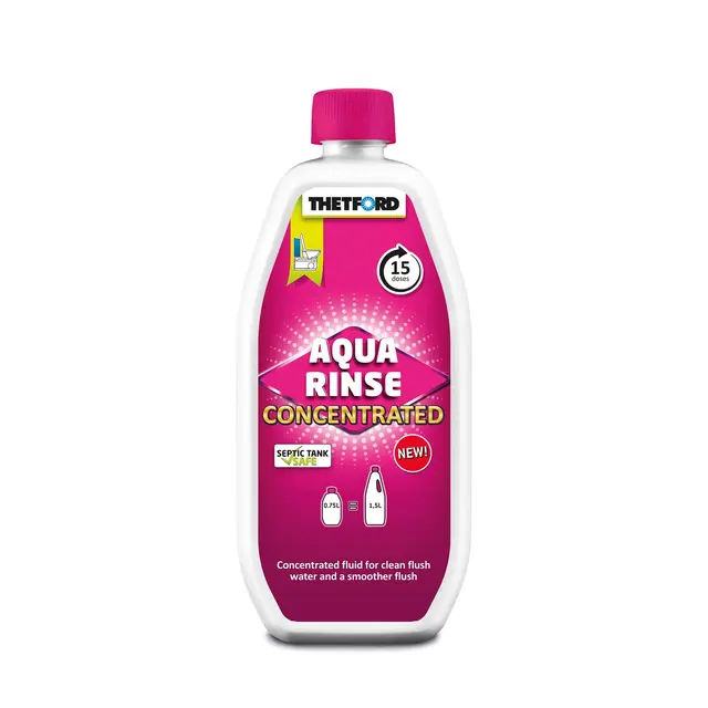 THETFORD Aqua Rinse Pink Konsentrat 0,75l (2l ferdig blandet) 