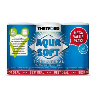 THETFORD Aqua Soft Toalettpapir (6 pk.)
