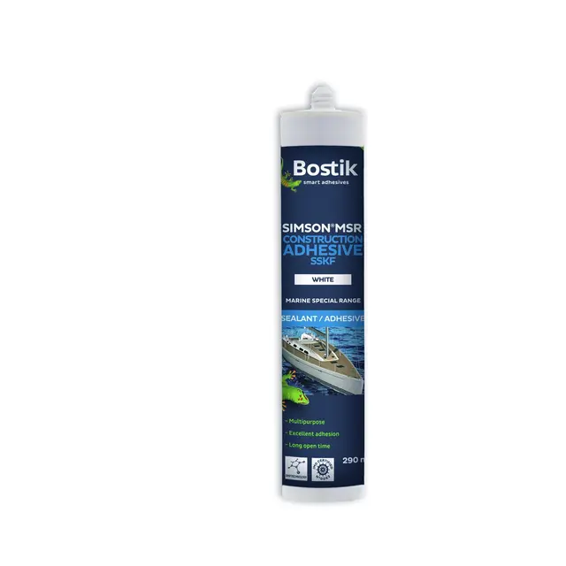 SIMSON Konstruksjonslim MSR CA Hvit - 290ml 