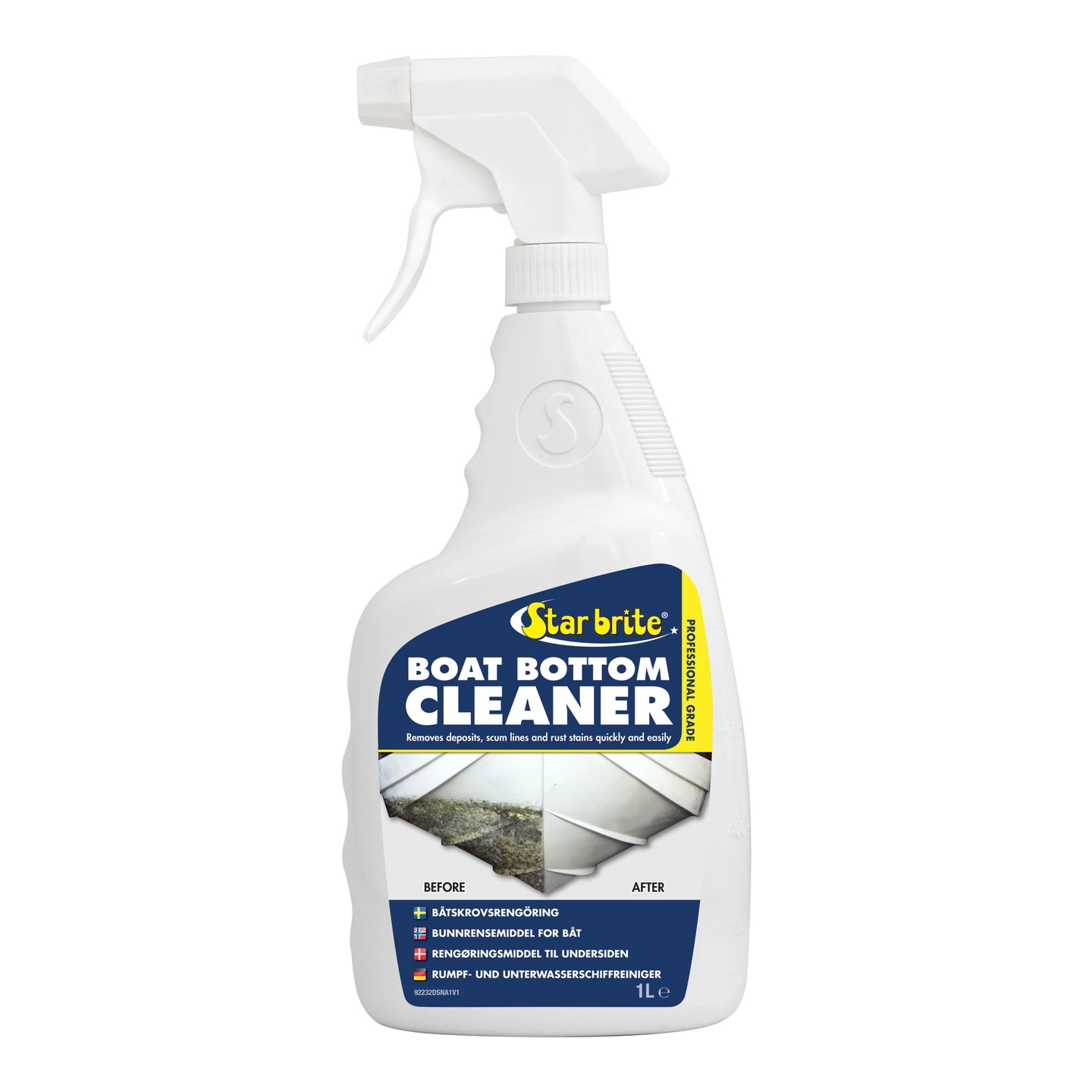 STARBRITE  Boat bottom Cleaner 1L Effektiv skrogvask under vannlinjen