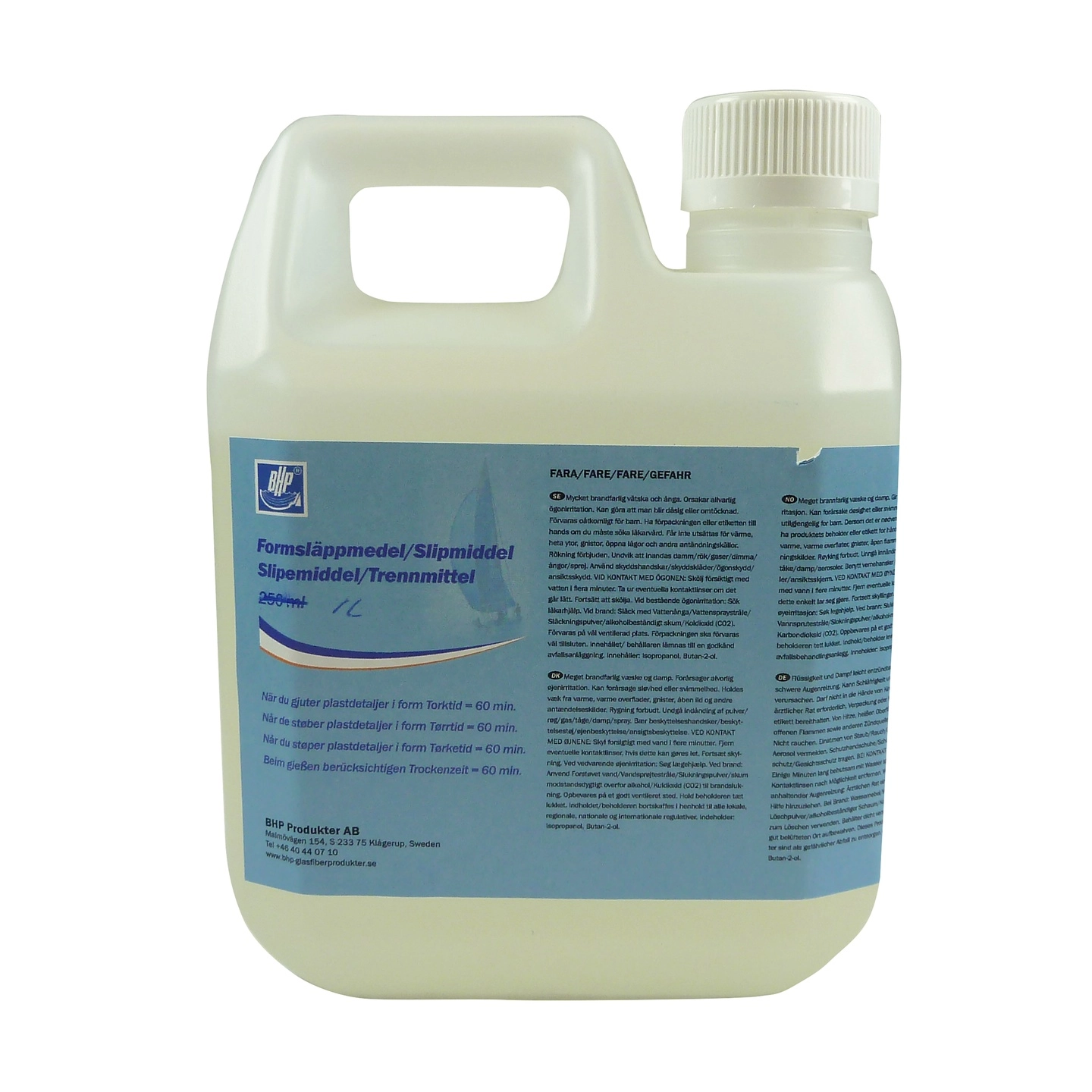 BHP Slippmiddel - 1L Formslippmiddel