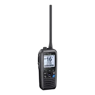ICOM H&#229;ndholdt VHF IC-M94DE AIS m/ AIS, GPS, DSC Flyter og flasher