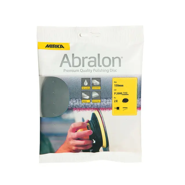 MIRKA Abralon Ø150mm 2000, 2-pack 