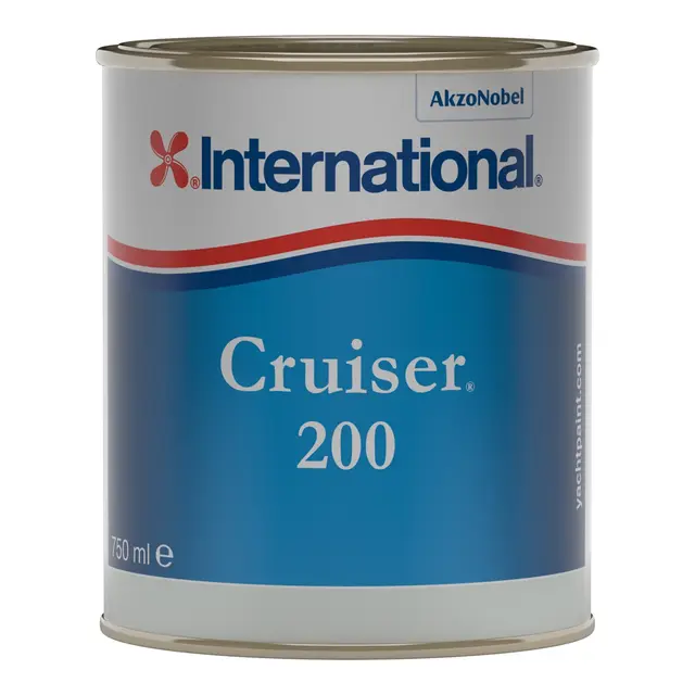 INTERNATIONAL Cruiser 200 - 0,75 lt Hvit - selvpolerende bunnstoff 