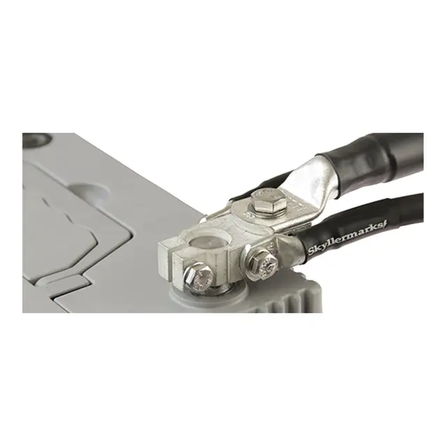 Batterikabelsko (-) Max 120 mm² 