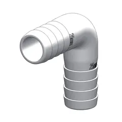 TRUDESIGN Albue 90&#176; - &#216;25mm 90605 - Hvit