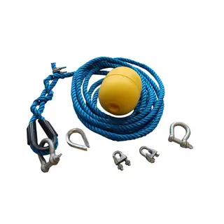 NAUTEC B&#248;ye/fort&#248;yningsline 20mm x 10m Passer b&#248;yering og permanent ankring