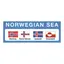 Gjesteflagg Norskehavet 4stk/pk Norge - F&#230;r&#248;yene - Island - Gr&#248;nnland