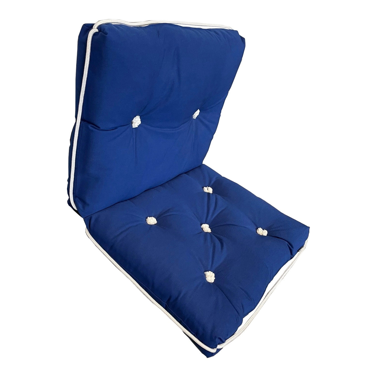 Båtpute, Blå Dobbel 77 x 45 x 8cm - Vannavvisende