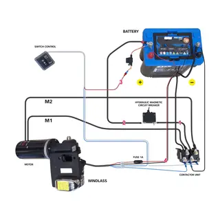 QUICK Kabelsett for Balder- 900w