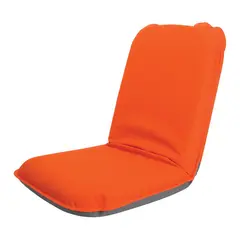 COMFORT SEAT Sittepute, Orange justerbar sitte- og liggevinkel