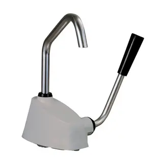 WHALE Kran m/h&#229;ndpumpe &quot;Flipper&quot;, MK4 7l/min - vendbar pipe - # GP0418