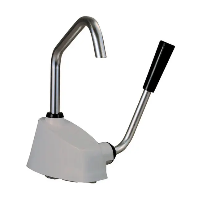WHALE Kran m/håndpumpe "Flipper", MK4 7l/min - vendbar pipe - # GP0418 