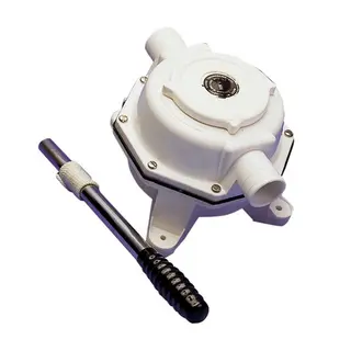 WHALE Henderson Septikkpumpe MK5 manuell Montering u/dekk - 90l/min - Hvit
