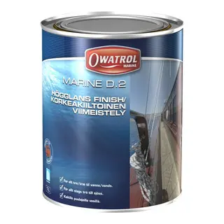 OWATROL Marine Treolje D-2 - 1 L H&#248;yglans finish
