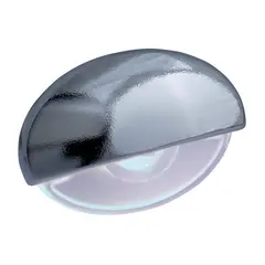 B&#197;TSYSTEM Steplight, Krom LED Vanntett IP65 - 0,15W