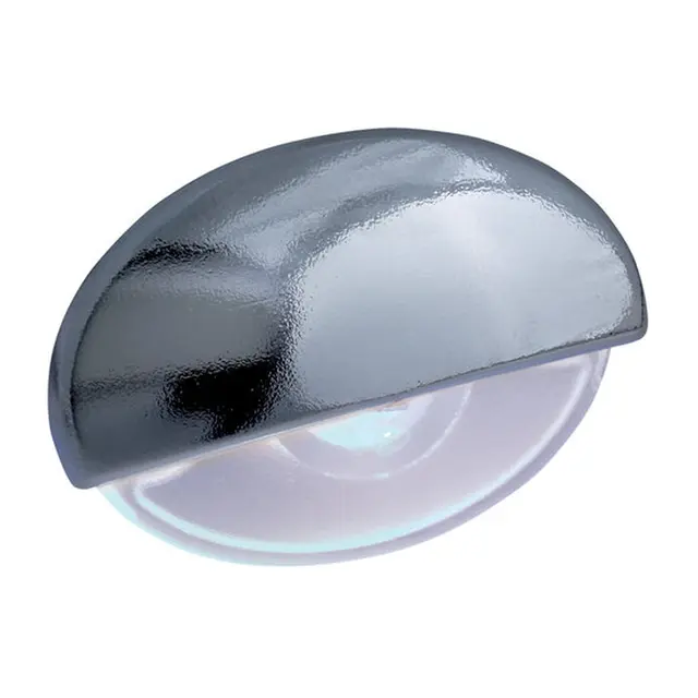 BÅTSYSTEM Steplight, Krom LED Vanntett IP65 - 0,15W 