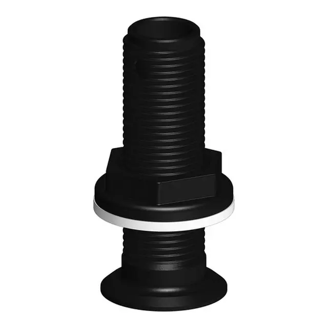 TRUDESIGN Skroggj.føring 1½", konkav 90680 - Sort 