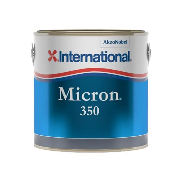 INTERNATIONAL Micron 350 - 2,5l Blå - selvpolerende bunnsfott 